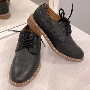 Black Dress Shoes Size 1 Medium Boys - Sonoma Memory Foam